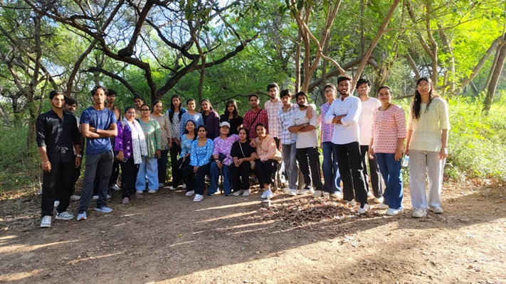 field trip-cum- Survey to Smriti Van